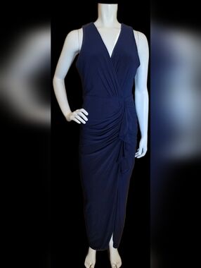 💛 72. Laura Petites Size 14 Blue Formal Dress